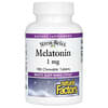 Stress-Relax, Melatonina, 1 mg, 180 comprimidos masticables