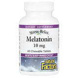 Natural Factors, Stress-Relax, Melatonin, 10 mg, 60 Chewable Tablets