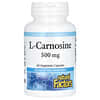 L-карнозин, 500 мг, 60 вегетарианских капсул
