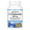 Микронизированный L-глютамин, 500 мг, 90 вегетарианских капсул