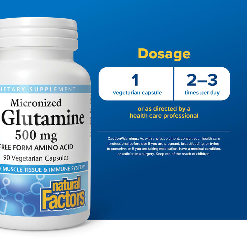 glutamine and glutathione supplement L-Glutathione 25 mg ActivMelt Instant Dissolve Tablets Micronized L-Glutamine, 500 mg, 90