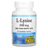 L-Lysine, 500 mg, 90 Vegetarian Capsules