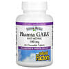 Stress-Relax, Pharma GABA, 100 mg, 60 Chewable Tablets