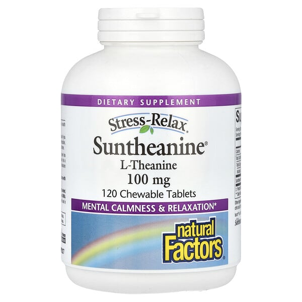 L-Theanine 120 Chewable Tablets