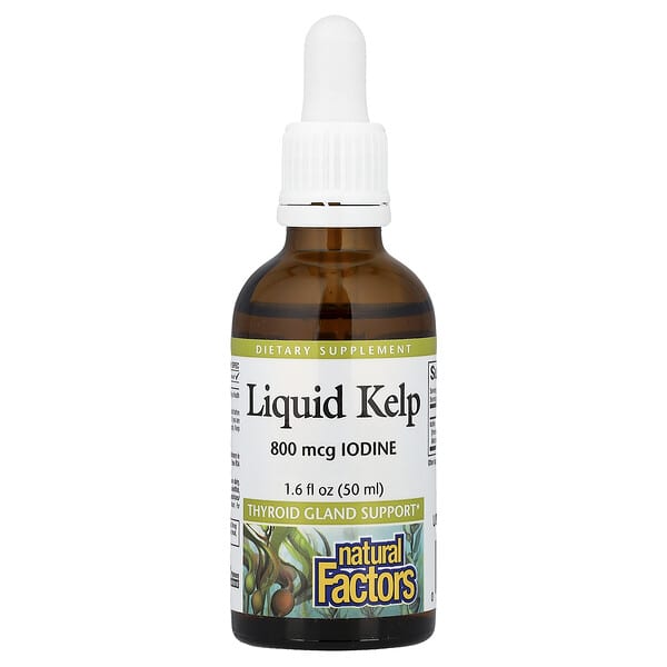 Natural Factors, Liquid Kelp, 1.6 fl oz (50 ml) — product photo 1