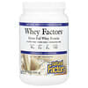 Whey Factors، بروتين مصل اللبن من أبقار عاشبة، نكهة الفانيليا الفرنسية الطبيعية، 12أونصة (340 جم)