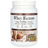 Whey Factors（ホエイファクターズ）、グラスフェッド（牧草飼育）ホエイタンパク質、天然ダブルチョコレート味、340g（12オンス）
