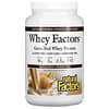 Natural Factors, Fatores de Whey, Proteína Whey Alimentada com Grama, Chocolate Duplo Natural, 907 g (2 lb)