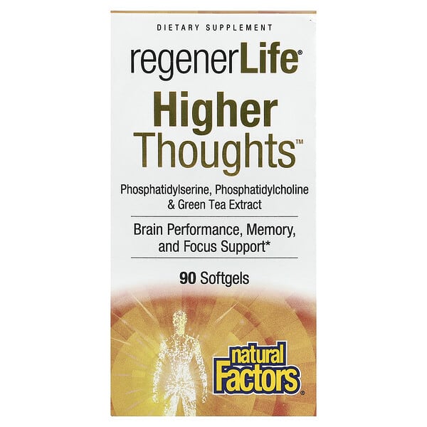 RegenerLife®, Higher Thoughts™, 90 Softgels