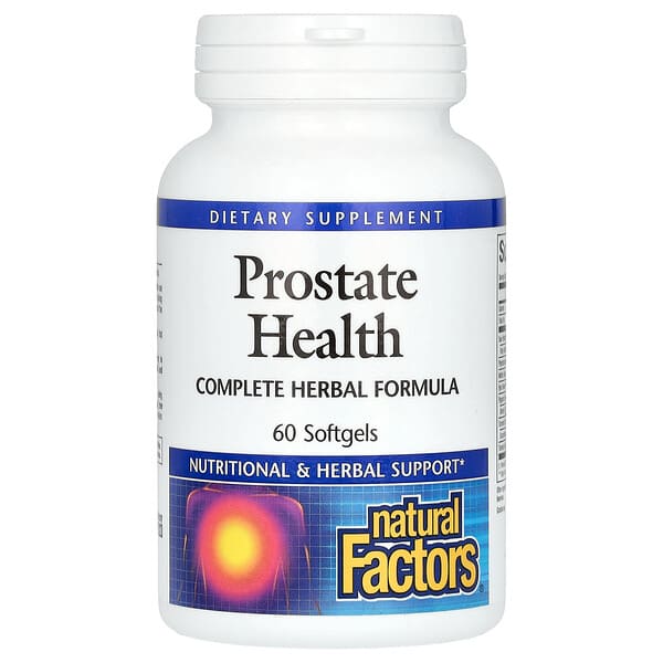 Natural Factors Prostate Health 60 Softgels