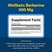 Natural Factors, WellBetX® Berberine, 500 mg, 60 Vegetarian Capsules - Image 3