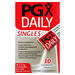 Natural Factors, PGX Daily（PGXデイリー）、シングルス、プレーン顆粒、30本、各2.5g