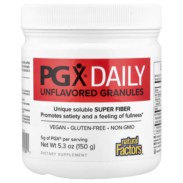 Natural Factors, PGX® Daily Granules, Unflavored, 5.3 oz (150 g) — product photo 1