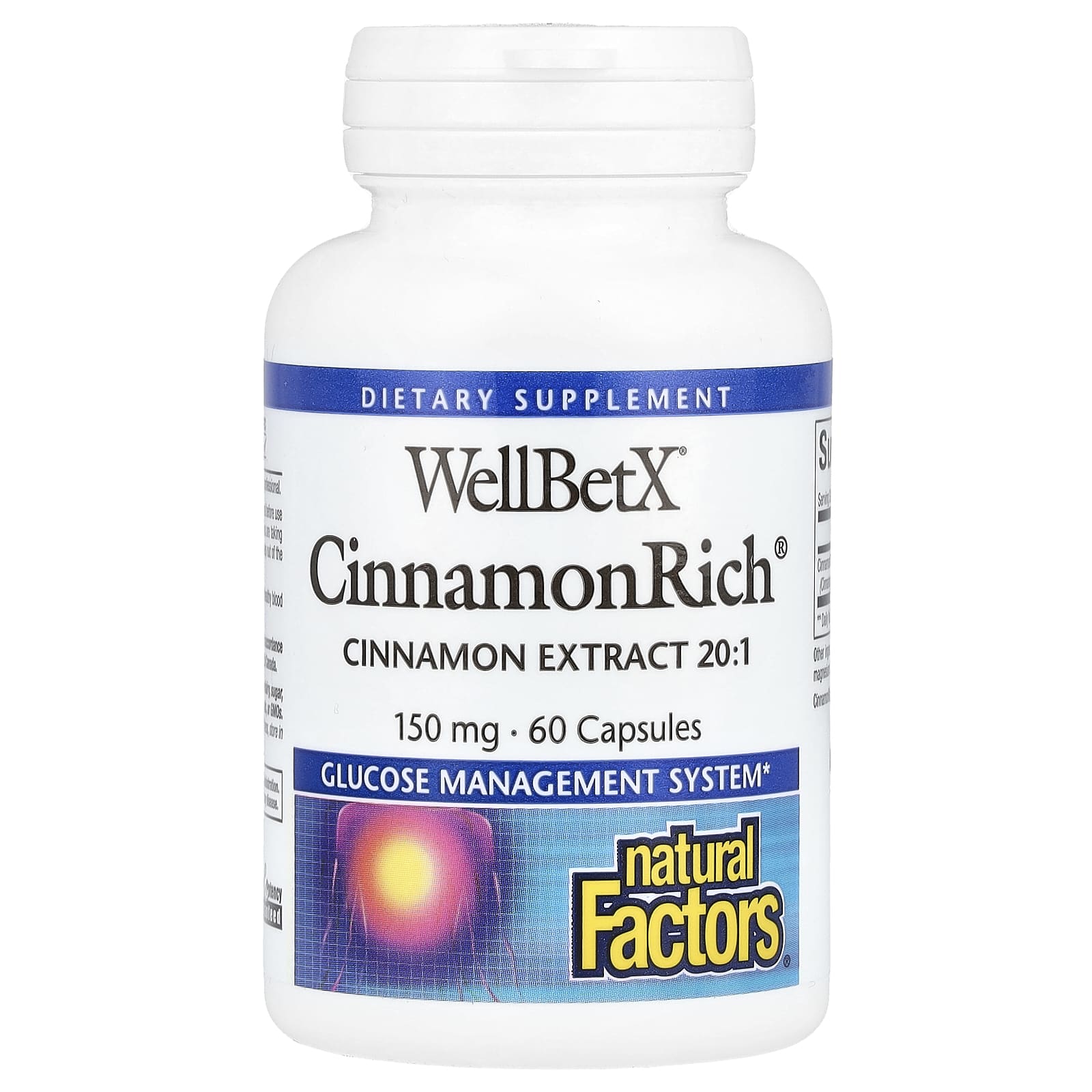 WellBetX®, CinnamonRich®, 150 mg, 60 Capsules