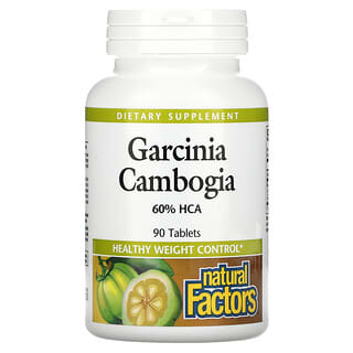 Natural Factors, Garcinia cambogia, 90 comprimidos