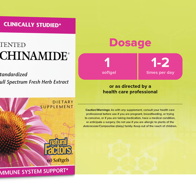 Patented Echinamide®, 60 Softgels