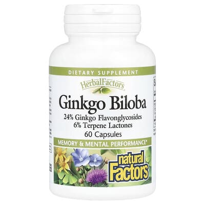 Natural Factors, Moth Leaf, 60 Capsules