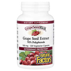 GrapeSeedRich®, Grape Seed Extract, 100 mg, 120 Vegetarian Capsules
