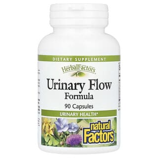 Natural Factors, Fórmula Fluxo Urinário, 90 cápsulas