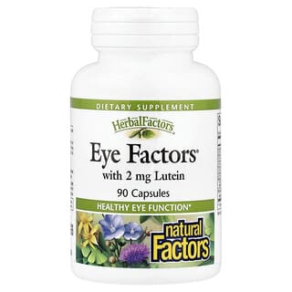 Natural Factors, Eye Factors® with Lutein, 90 Capsules