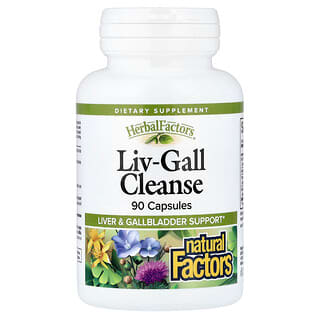 Natural Factors, Liv-Gall Cleanse, 90 kapsula