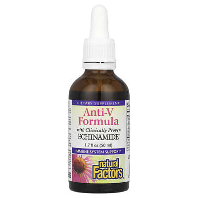 Natural Factors, Anti-V Formula with Scientifically Proven Echinacea, 1.7 fl oz (50 ml)