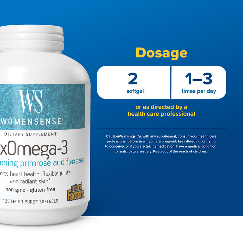 WomenSense®, RxOmega-3, 120 Enteripure™ Softgels