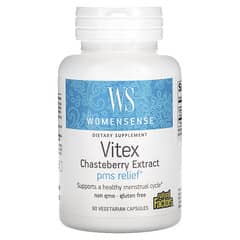 Natural Factors, Womensense, Extracto de sauzgatillo de Vitex, 90 cápsulas vegetales