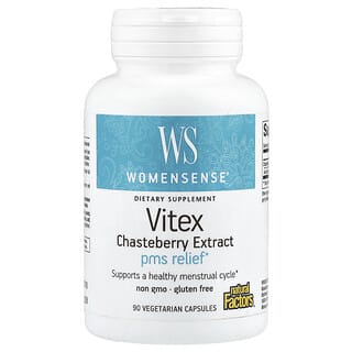 Natural Factors, WomenSense，聖潔莓提取物，80 毫克，90 粒素食膠囊