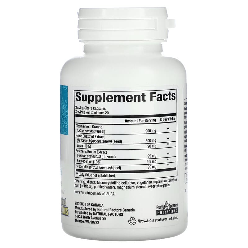 WomenSense, VeinSense, 60 Vegetarian Capsules