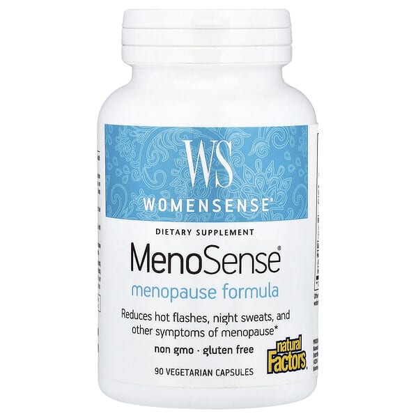 WomenSense®, MenoSense®, Menopause Formula, 90 Vegetarian Capsules