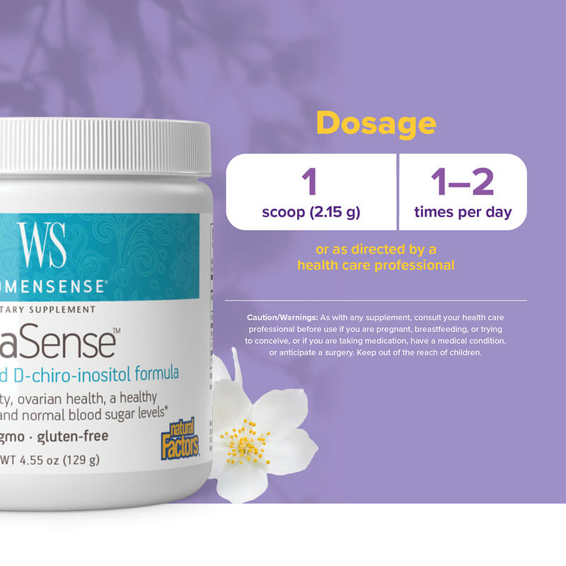 Natural Factors, Womensense , OvaSense , 4.55 oz (129 g) | iHerb