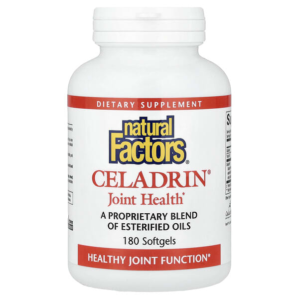 Natural Factors Celadrin®, Joint Health, 180 Softgels