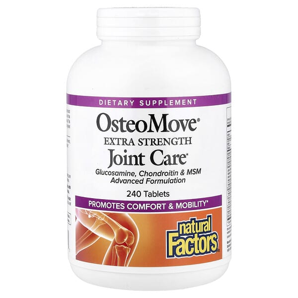 Natural Factors, OsteoMove®, Joint Care, 240 Tablets — product photo 1