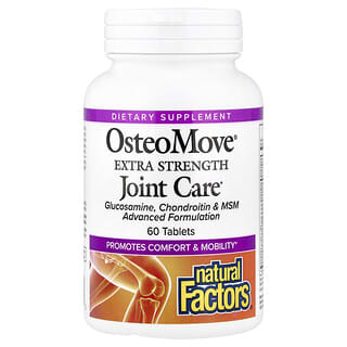 Natural Factors, OsteoMove®, средство для поддержки суставов, 60 таблеток