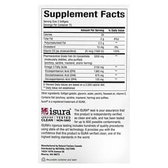 Natural Factors, RxOmega-3 with Vitamin D3, Ultra Strength, 2,150 mg, 150 Softgels