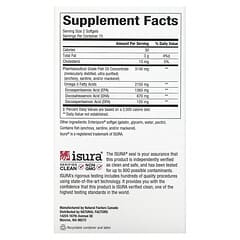 Natural Factors, RxOmega-3 Ultra Strength, 1,075 mg, 150 Softgels