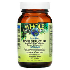 Natural Factors, Whole Earth & Sea, Bone Structure Multivitamin ...