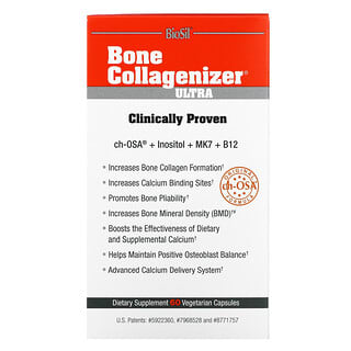 BioSil, Bone Collagenizer Ultra, 60 вегетарианских капсул