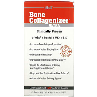 BioSil by Natural Factors, Bone Collagenizer Ultra, 120 capsules végétariennes