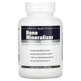 BioSil by Natural Factors, Bone Mineralizer Matrix, 120 Tablets