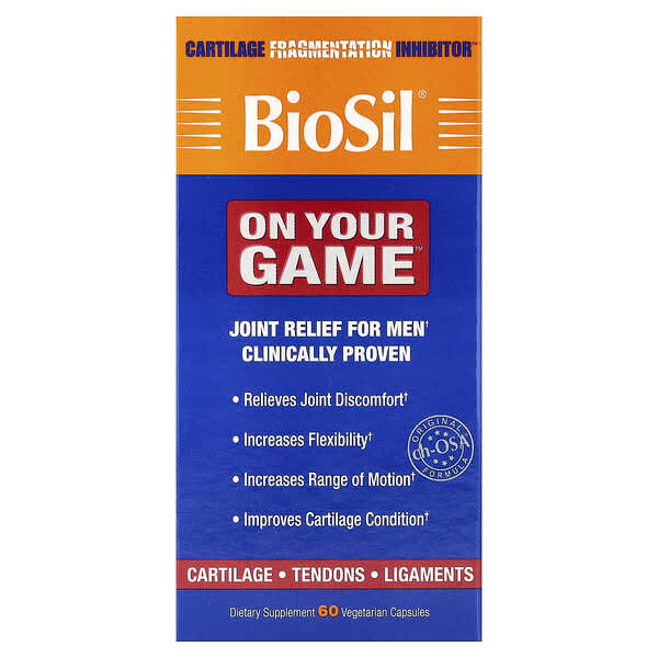 Biosil, On Your Game, 베지 캡슐 60정