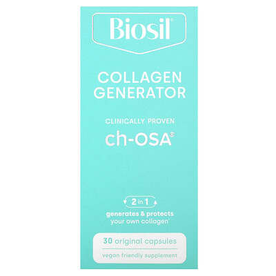 Biosil, Collagen Builder, 30 Unflavored Capsules