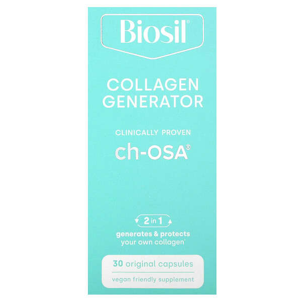 BioSil, ch-OSA 升級版膠未加工成膠囊，30 粒素食膠囊
