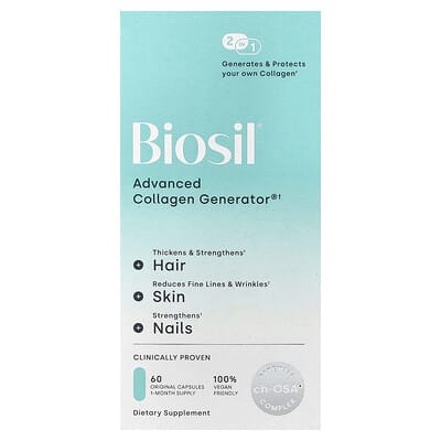 Biosil, Advanced Collagen Generator®, 60 Original Capsules
