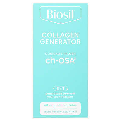 BioSil, ch-OSA 어드밴스드 콜라겐 제너레이터, 베지 캡슐 60정