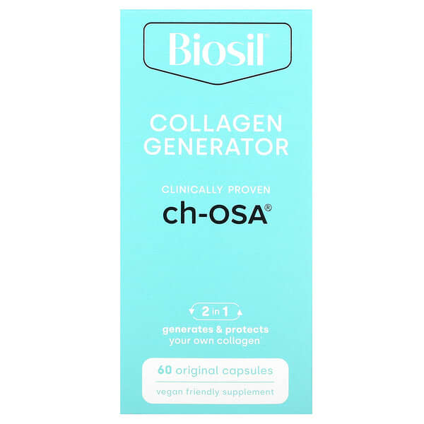 BioSil, ch-OSA Advanced Collagen Generator, Kollagen, 60 vegetarische Kapseln