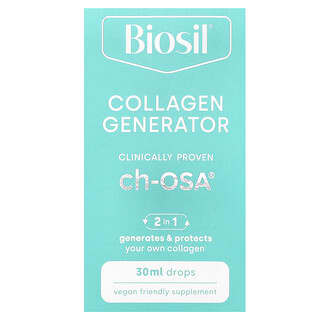 Biosil, ch-OSA 升级版胶原生成胶囊，1 液量盎司（30 毫升）