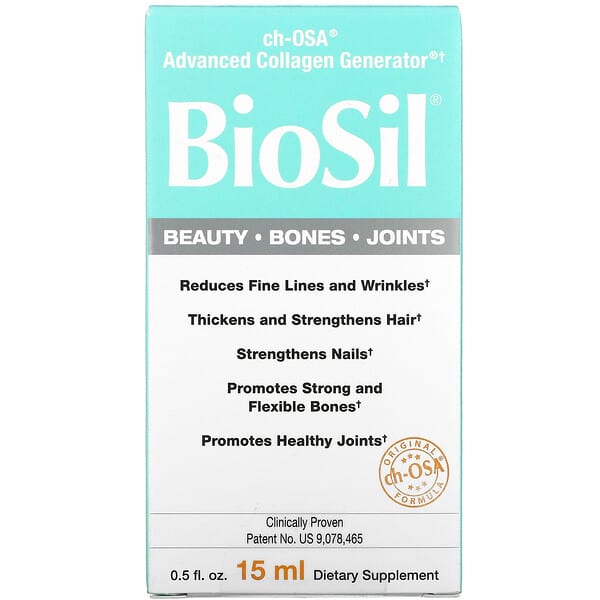 BioSil, ch-OSA Advanced Collagen Generator（アドバンストコラーゲンジェネレーター）、15ml（0.5液量オンス）