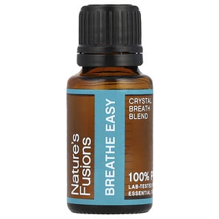 Nature's Fusions, 100% Pure Essential Oil, 100% reines ätherisches Öl, Breathe Easy, 15 ml